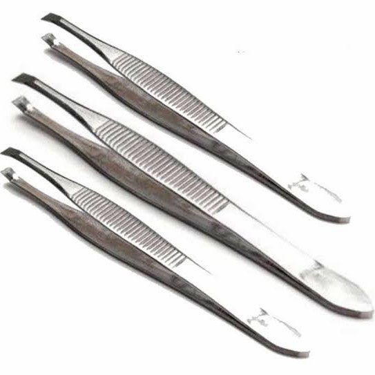 Pinset Kecil/Pinset Mini Stainless/Penjepit/Pencabut Rambut Bulu Alis