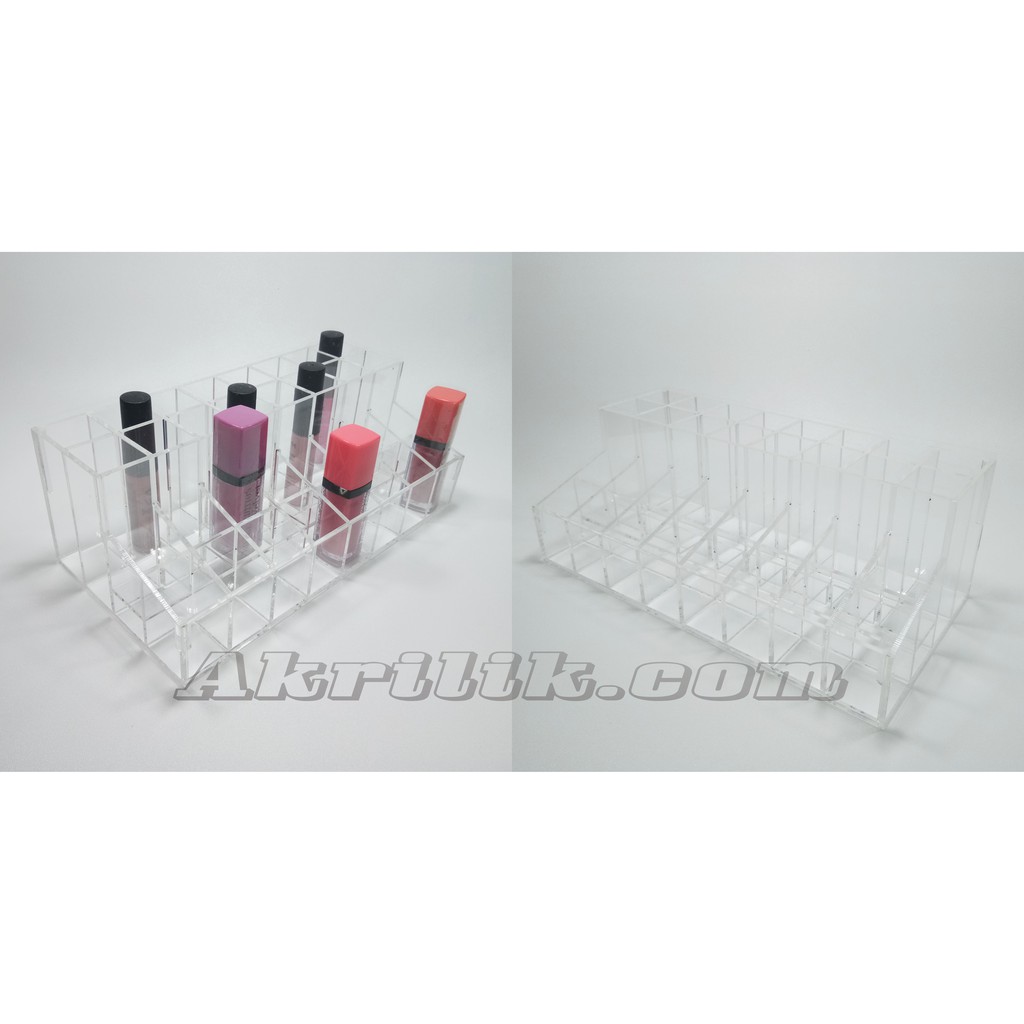 

akrilik/acrylic tempat lipgloss