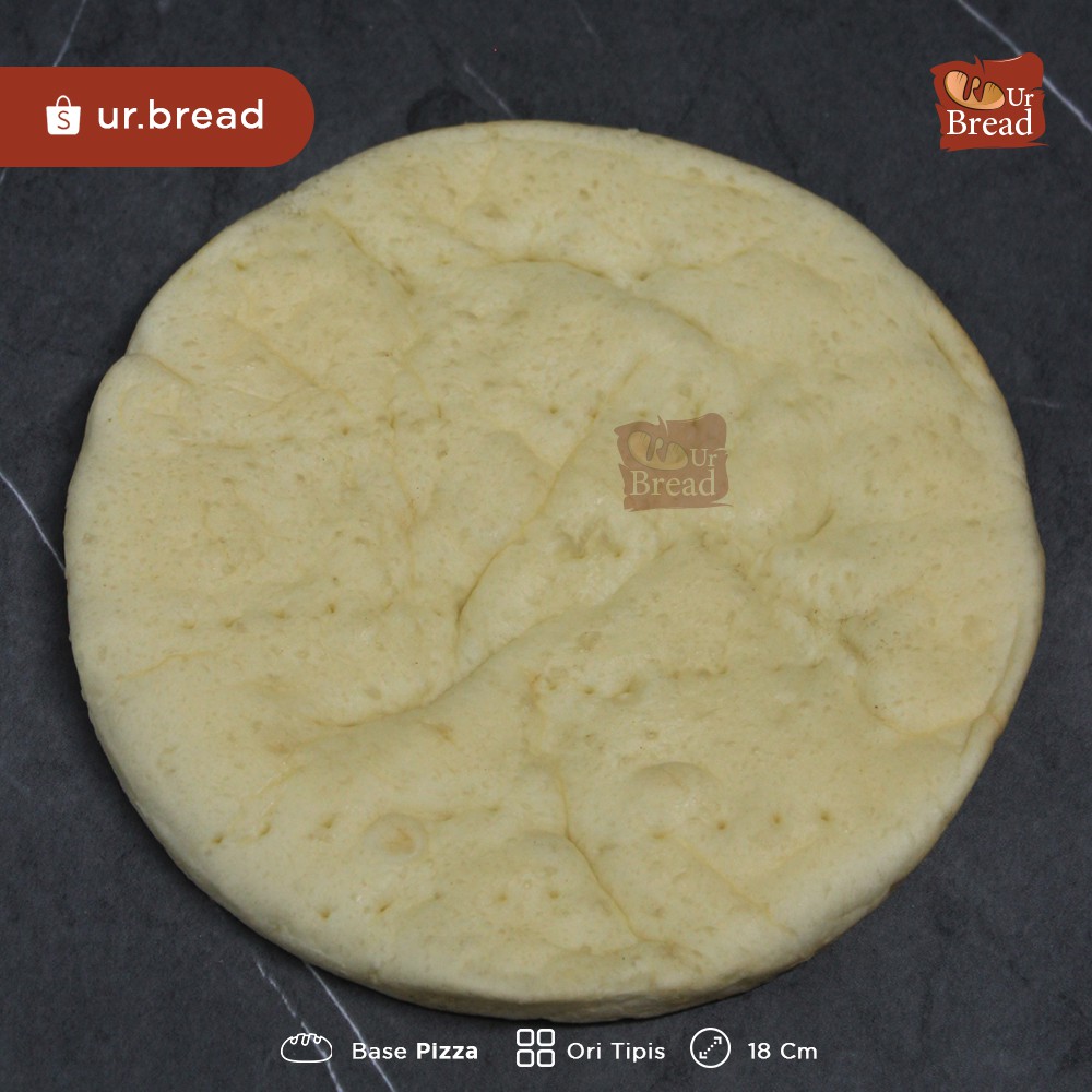 Roti Pizza Tipis Ukuran 18cm | Base Pizza Tipis 18cm