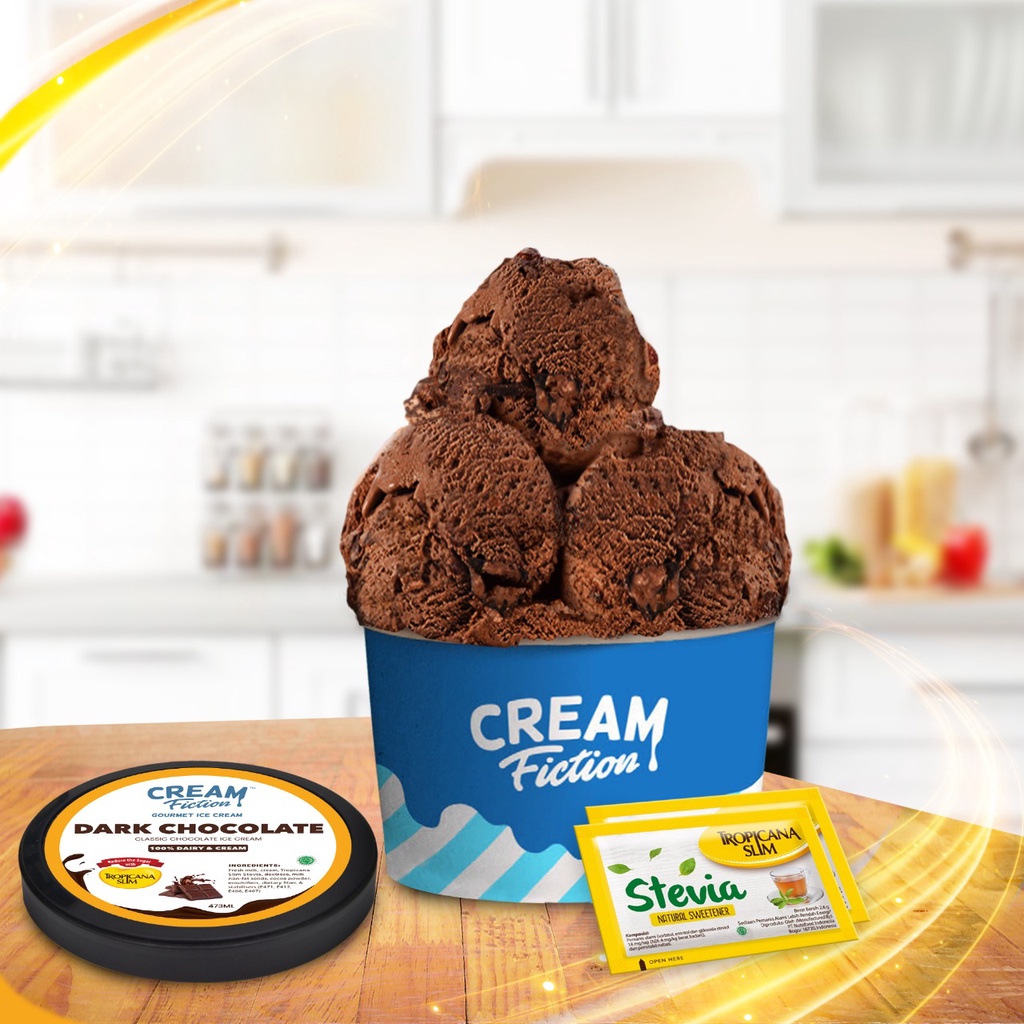 

Cream Fiction X Tropicana Ice Cream Es Krim Cup 60 ML