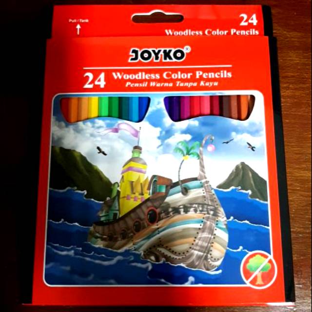 

Pensil Warna Joyko 24 Colours