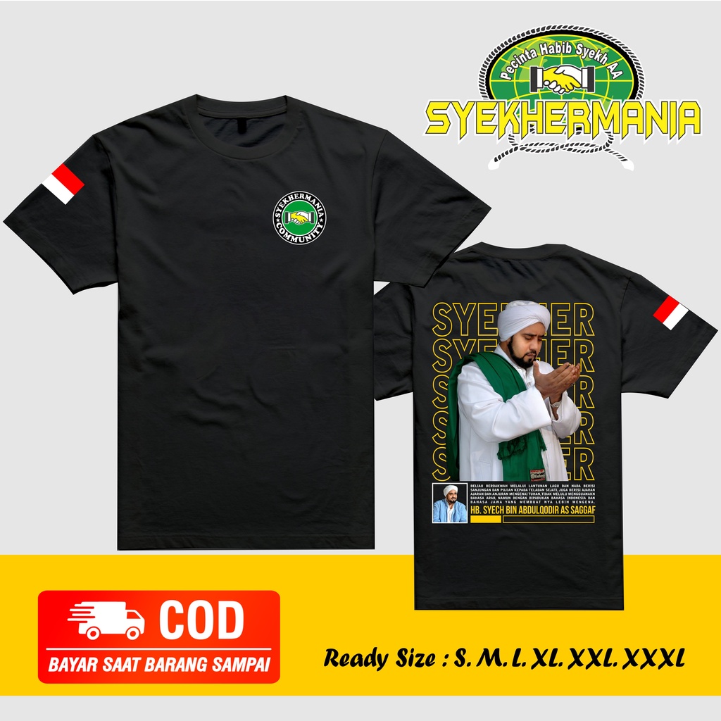 KAOS LENGAN PENDEK SYEKERMANIA DISTRO TERLARIS