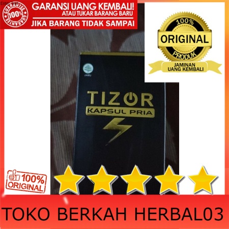 100% ASLI TIZOR OBAT HERBAL PENUNJANG PERFORMA STAMINA - PRIA - PEMBESAR - KELAMIN - AMPUH - Tizor O