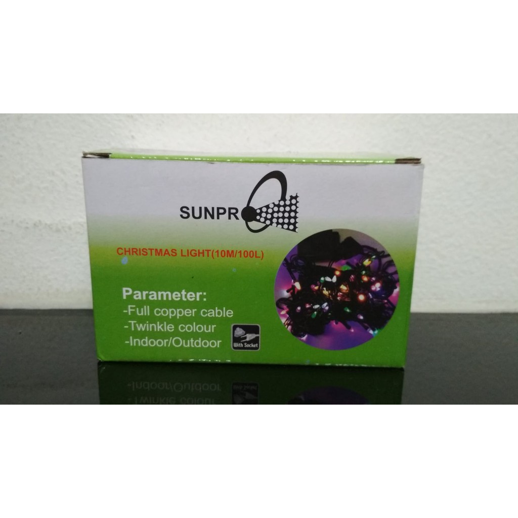 LAMPU TUMBLER/ LAMPU NATAL SUNPRO S-307