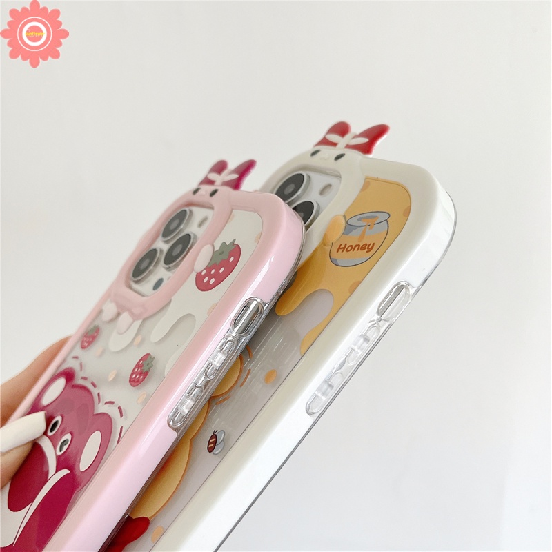 Case Desain Beruang Desney Winnie the Pooh Strawberry Untuk OPPO A17 A7 A57 A15 A15S A55 A54 A1K A17K A16 A9 A5 A16s A31 A5S A12 A3S A16 A95 A12 A6E A62 A96E A3 Az 7a 4F A76 Buku Literatur Dalam Bahasa Mandarin