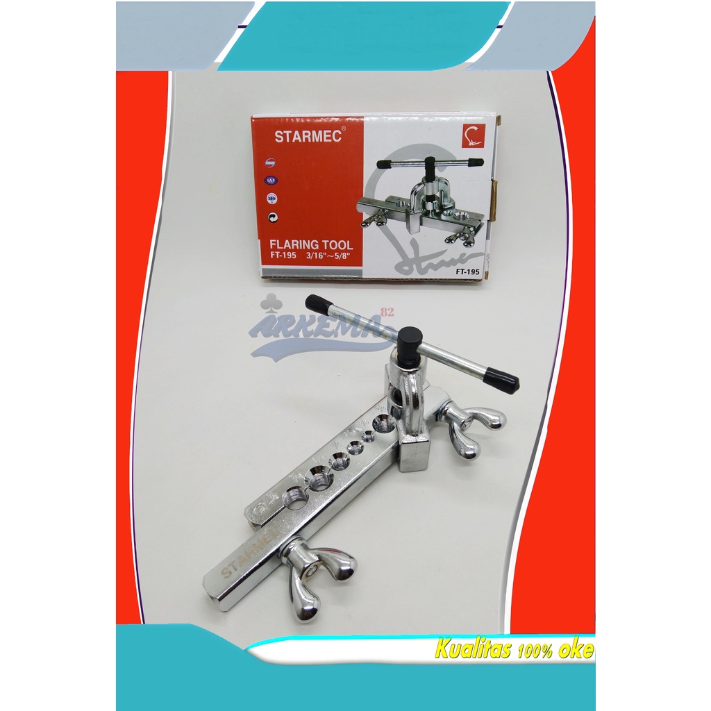 FLARING TOOL CT195 | FLARING SINGLE | PEMBUKA PIPA AC | FLARING MULTI  |  FT195 FLARING TOOL