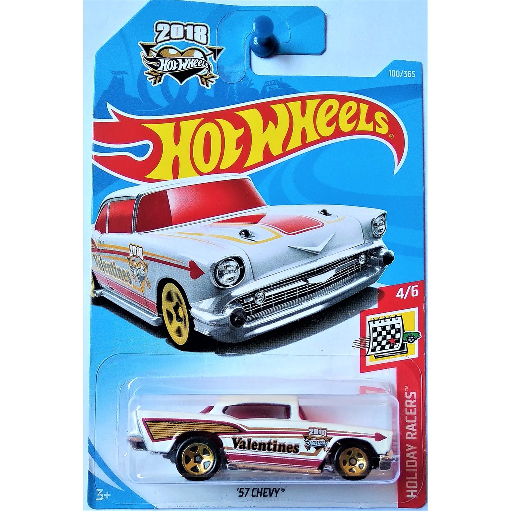 hot wheels 57 chevy valentine