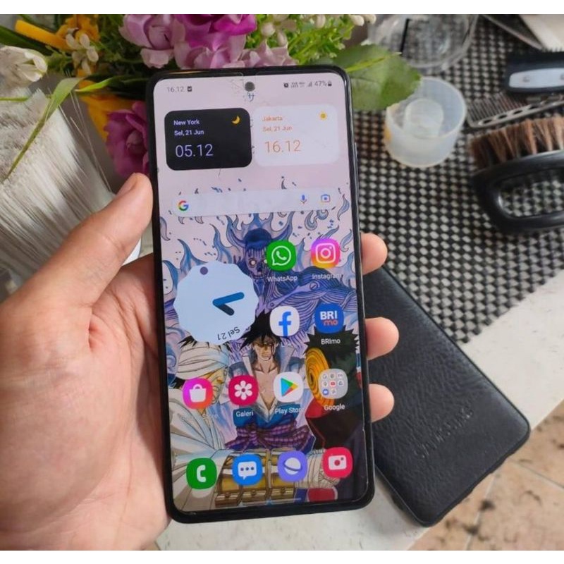 SAMSUNG GALAXY A51 6/128 SECOND FULLSET GARANSI