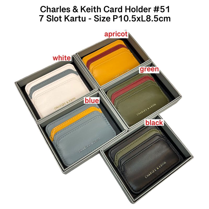 DOMPET | CK | CK CARD HOLDER SHORT WALLET | ORIGINAL