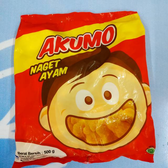 

[FRESH] NAGET AYAM AKUMO 500g/TERMURAH/TERENAK/SIAP KIRIM