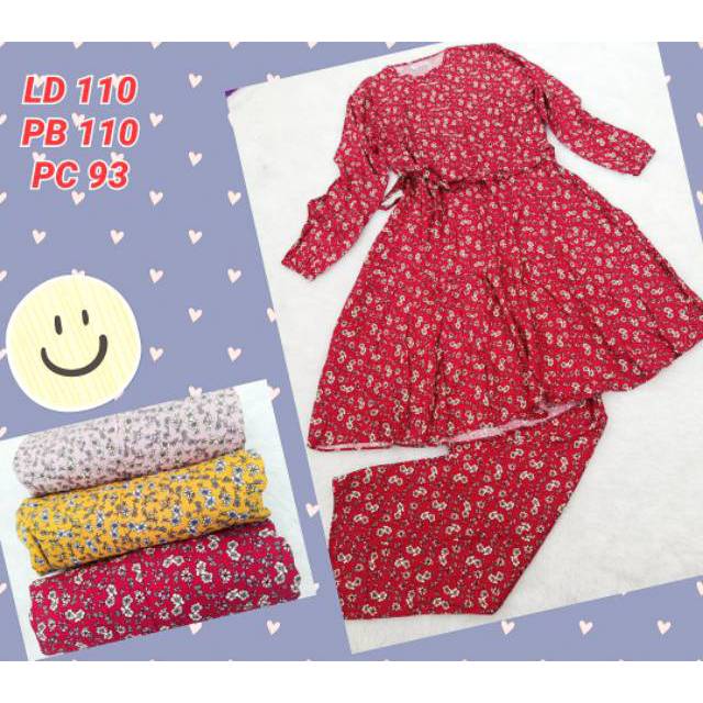 TUNIK SETCEL RAYON VISCOSE IMPORT ORI