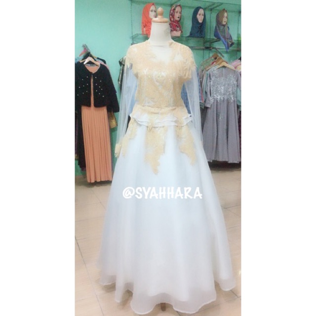 Dress Organza, wedding dress