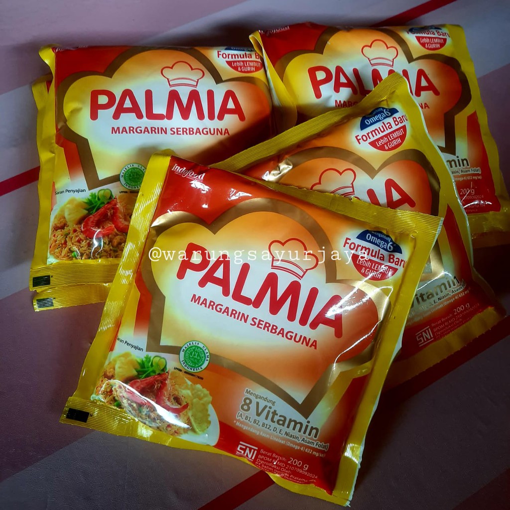 

Palmia Margarin Serbaguna / Mentega / 200 gram