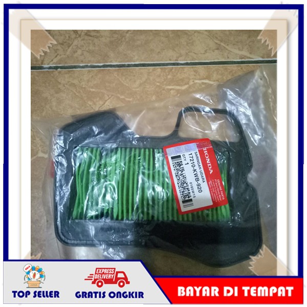ORIGINAL AHM Filter Udara Hawa Saringan Honda Revo FI Blade F1 New Supra X 125 K03 Variasi Motor ORI