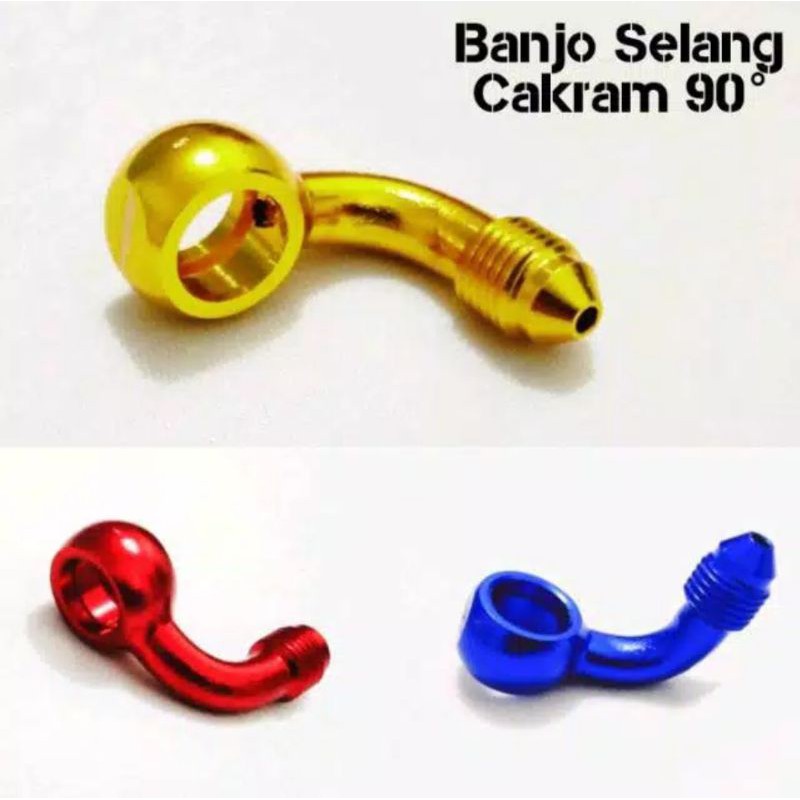 Banjo Selang Rem Depan Belakang PSI CRG SC Siam Morin Serat Banjo 90 derajat Baut Kaliper CNC