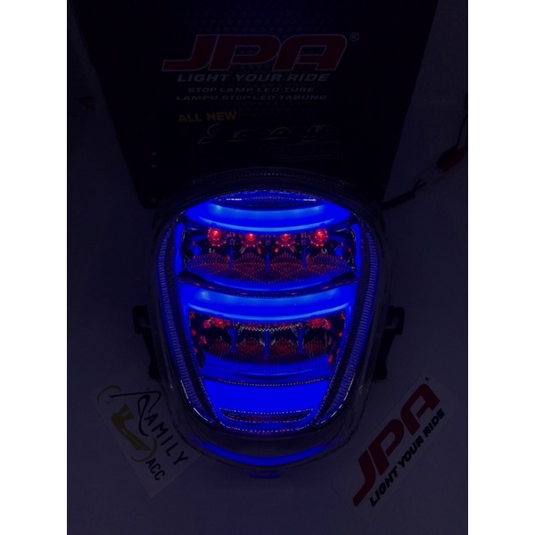 LAMPU STOP LED SCOOPY NEW JPA ORIGINAL / STOPLAMP BELAKANG HONDA ALL NEW SCOOPY FI ESP 2018-2020 JPA