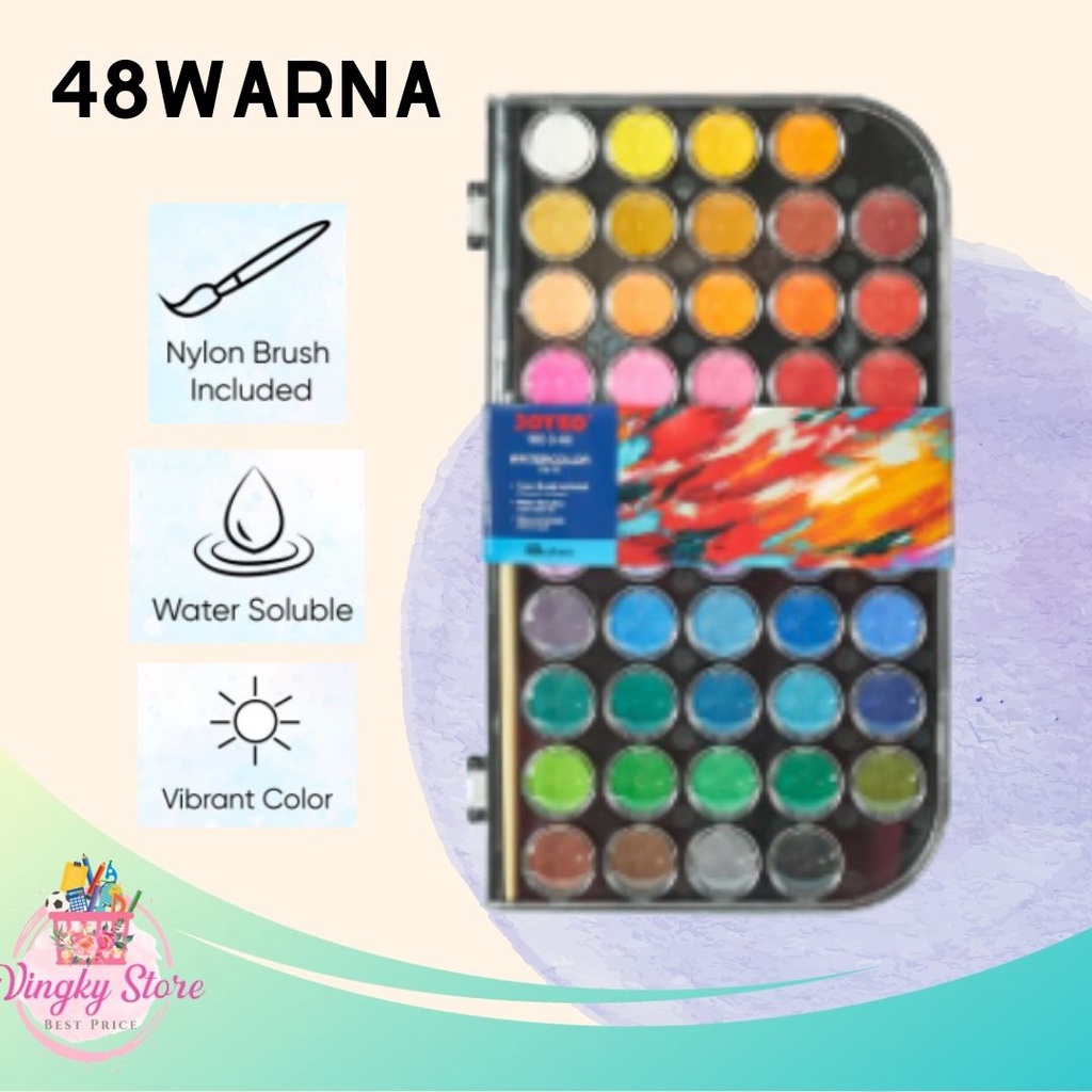 

Cat Air / Watercolor Cake Joyko WC-3-48