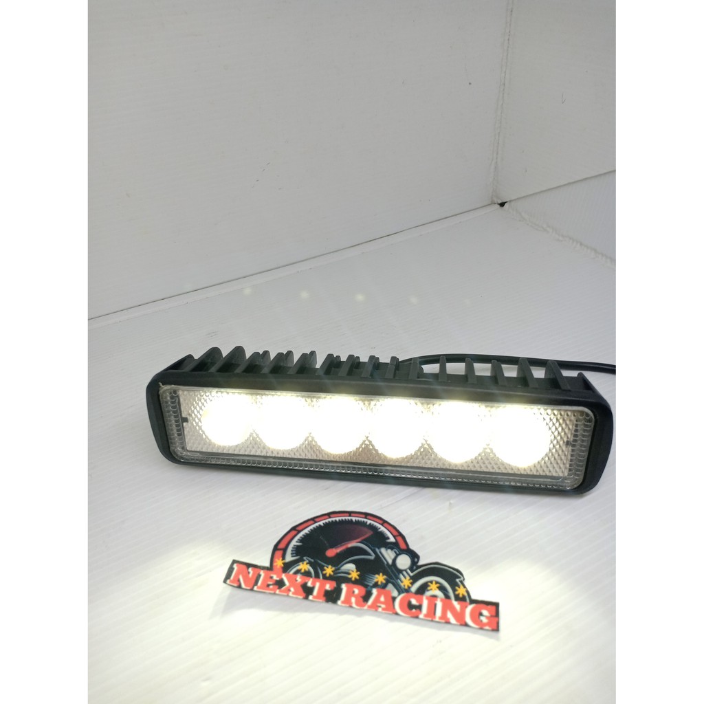 Lampu tembak sorot LED BAR CREE CWL 6 MATA