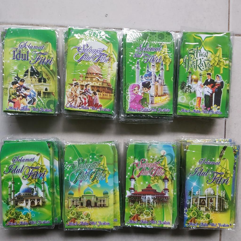 

Amplop Lebaran Idul Fitri 1 pak ( isi 10 lembar ) Uk 7 x 12 cm