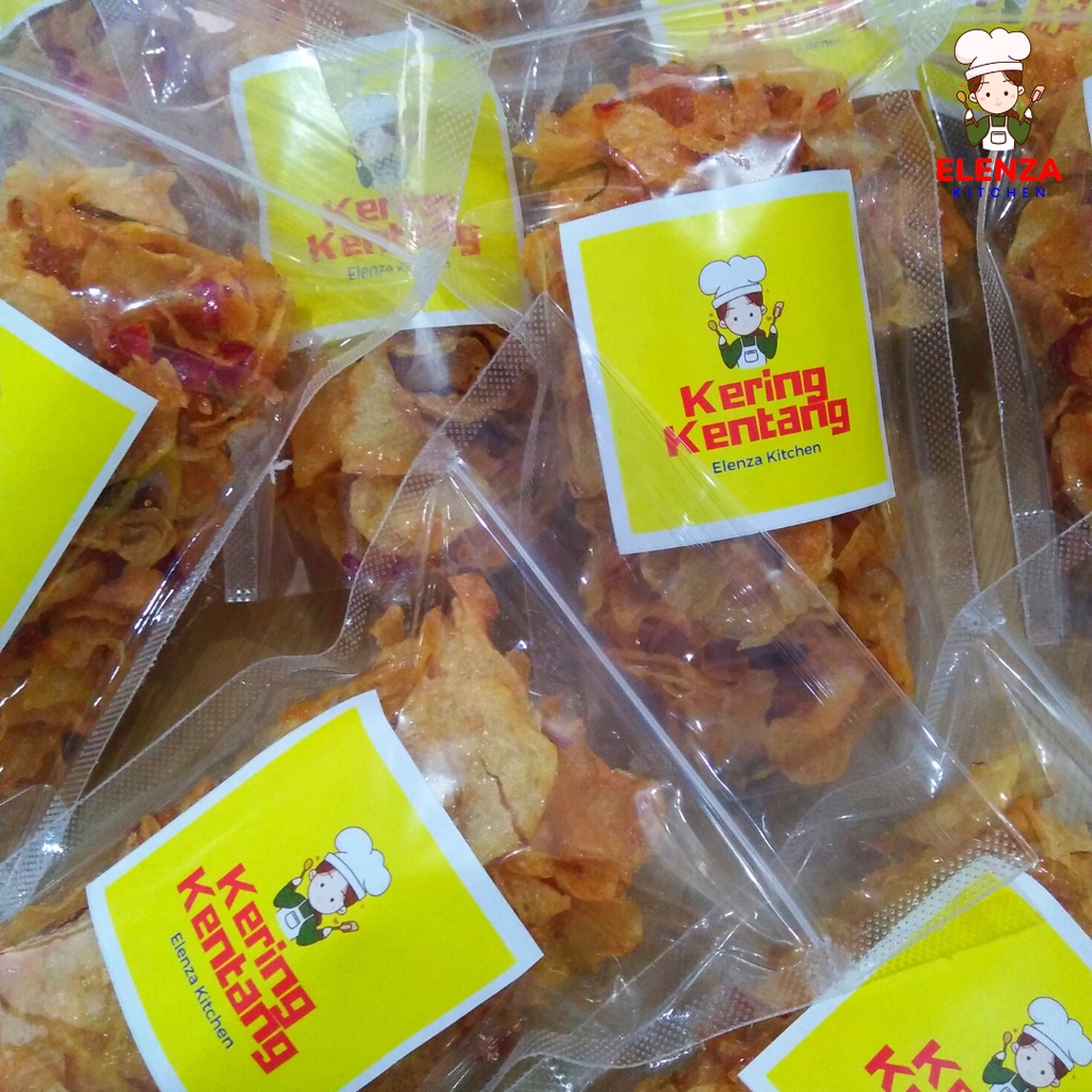 

Kering Kentang Kriuk Pedas Manis Elenza Kitchen 100gr