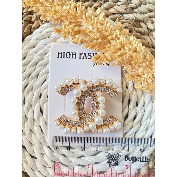 Bros chanel ,( Bisa COD) bross channel, bros channel, bross hijab , bross bahu, bros chanel-CHN G gold