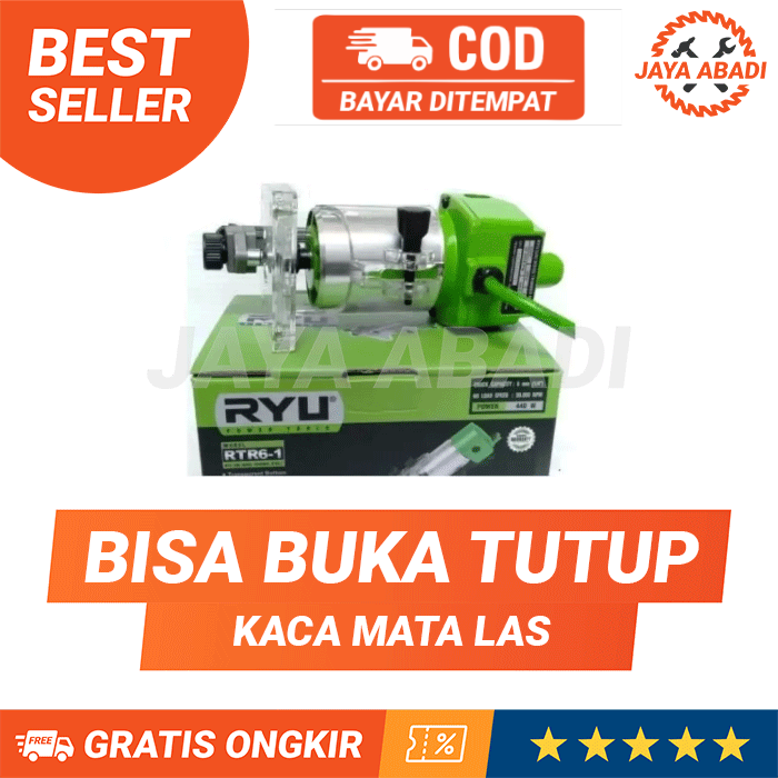 Mesin Profil Kayu Router RYU RTR 6-1 / wood Trimmer Profil Kayu