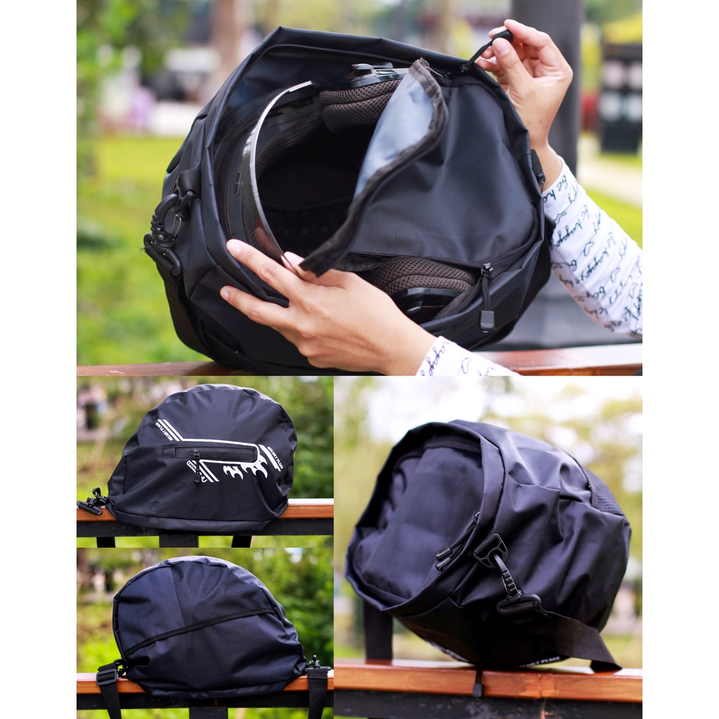 TAS HELM FULL HALF FACE WATERPROOF