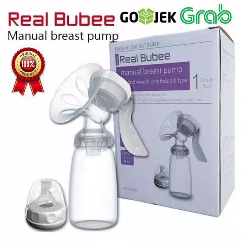 Real Bubee Manual Breastpump, Pompa Asi Manual Real Bubee