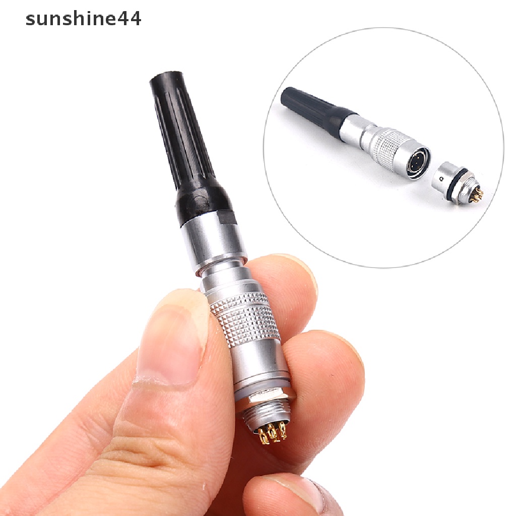 Sunshine Konektor Sensor Sirkular YC8 Mini Push Pull Self Lock 2-7 Pin