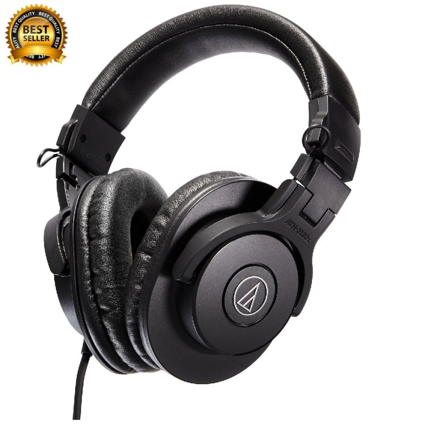 Audio-Technica ATH-M30x Professional Studio Monitor Headphone ATH M30x