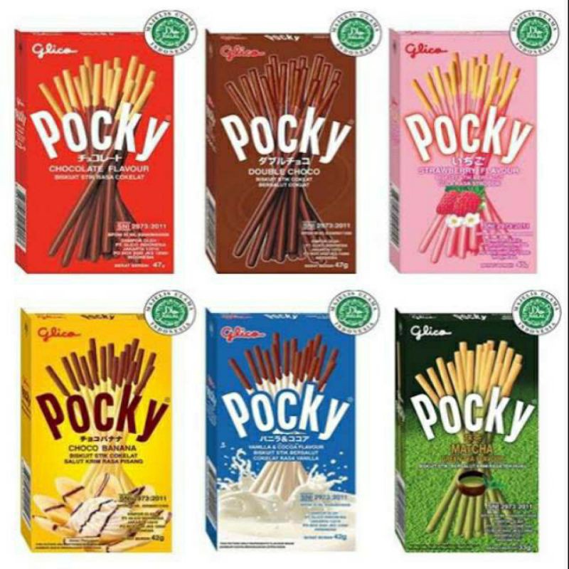 

GLICO POCKY ALL VARIAN 47g READY STOCK