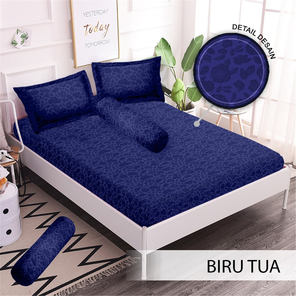 Royals Sprei Jacquard Emboss Uk 180 T 30 - Polos Warna