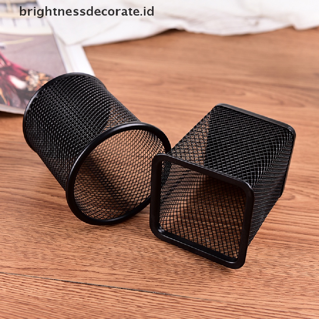 Cup Holder Pena / Penggaris / Gunting / Pensil Bahan Mesh Untuk Meja Kantor