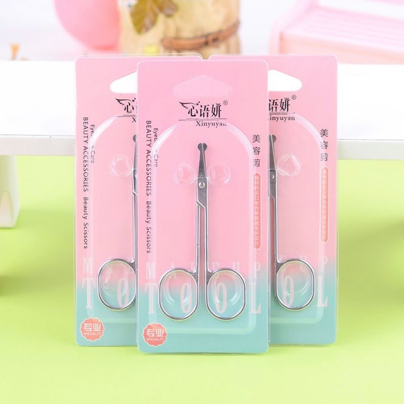 Gunting Alis  Gunting Bulu Kumis Stainless Beauty Scissors