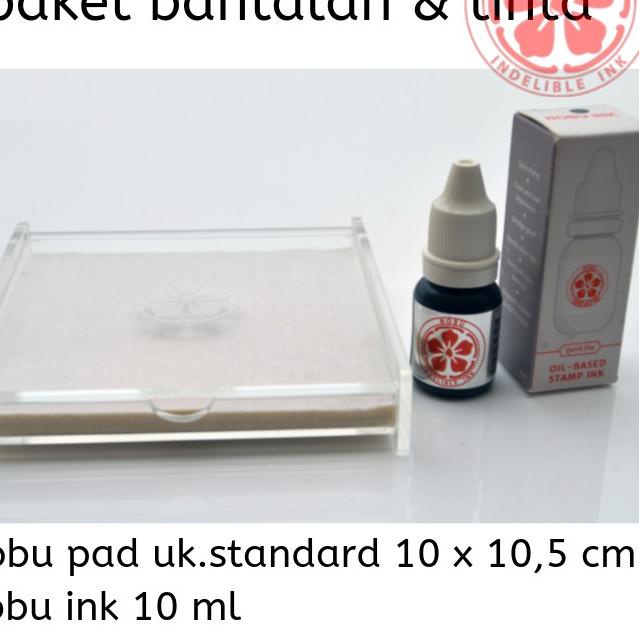 

Flash Sale - Paket Tinta Nobu Ink dan Bantalan Stempel uk. 10 cm x 10,5 cm