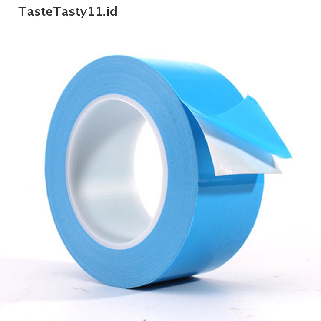 (TasteTasty) 25m / roll Tape Konduktif Thermal Dua Sisi Untuk Strip LED PCB