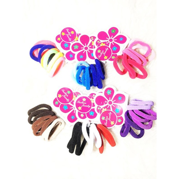 KBB02 Ikat Rambut Karet Isi 8pc 4cm