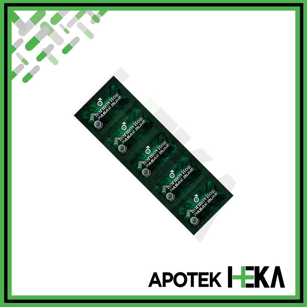 Neo Hormoviton Pasak Bumi Strip Isi 5 Kapsul Stamina Pria Dewasa (SEMARANG)