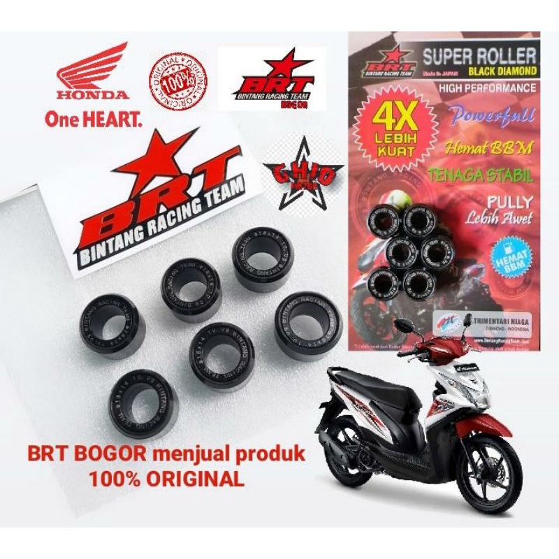 DRIVE BELT+ ROLLER RACING BEAT FI SCOOPY FI SPACY FI (NON ESP)BRT ORIGINAL VENBELT VANBELT FANBELT VENBEL VANBEL LOLER RACING LOLER BET LOLLER SCOOPY FI LOLER SPACY KAWAHARA DAYTONA TDR LOLLER SCOPY FI LOLLER BEAT FI CLD