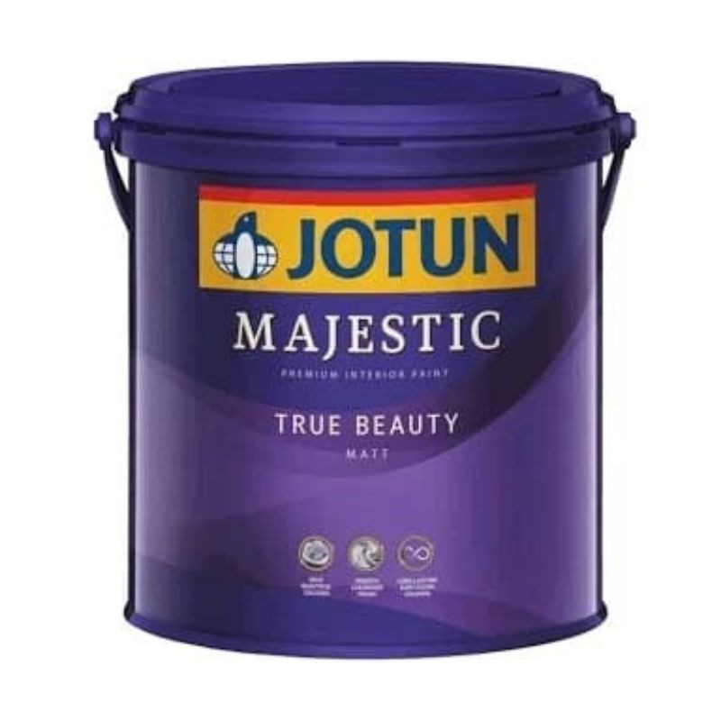 Jual Cat Tembok Interior Jotun Majestic True Beauty Warna Putihwhite Readybukan Mixing 25 1726