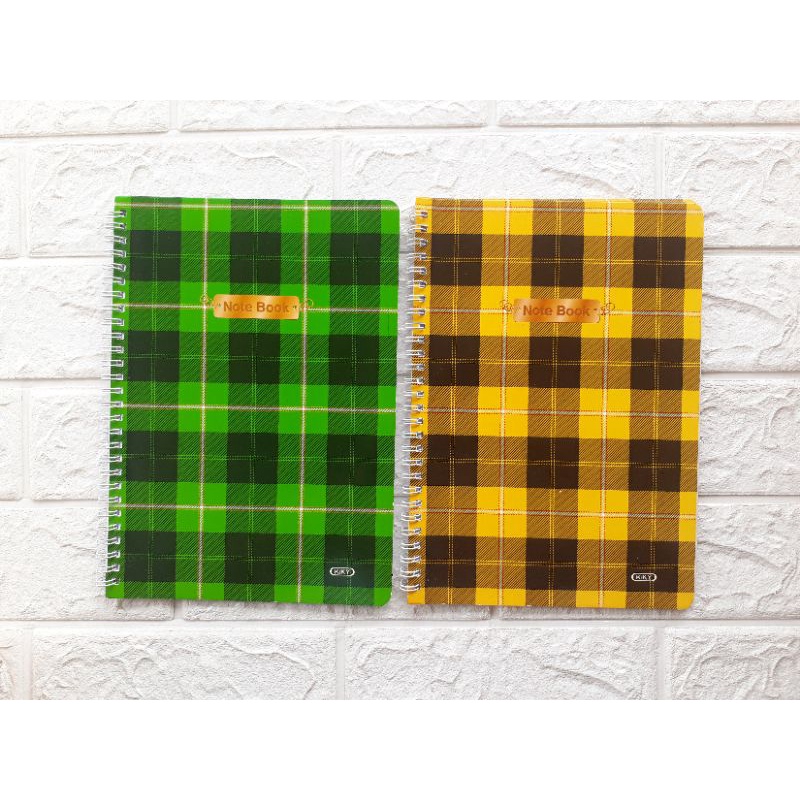 

Kiky Notebook Wire Exclusive 40 ukuran B5 set 2pcs