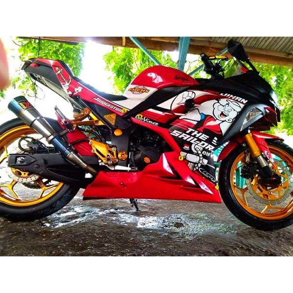 New Undercowl ninja 250 fi undercowl ninja250fi fairing bawah ninja 250 body bawah ninja