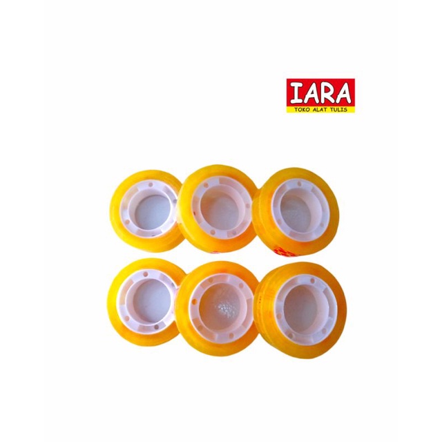 

ISOLASI NO NACHI 1/2X25 / SELOTIP BENING / ISOLASI KECIL
