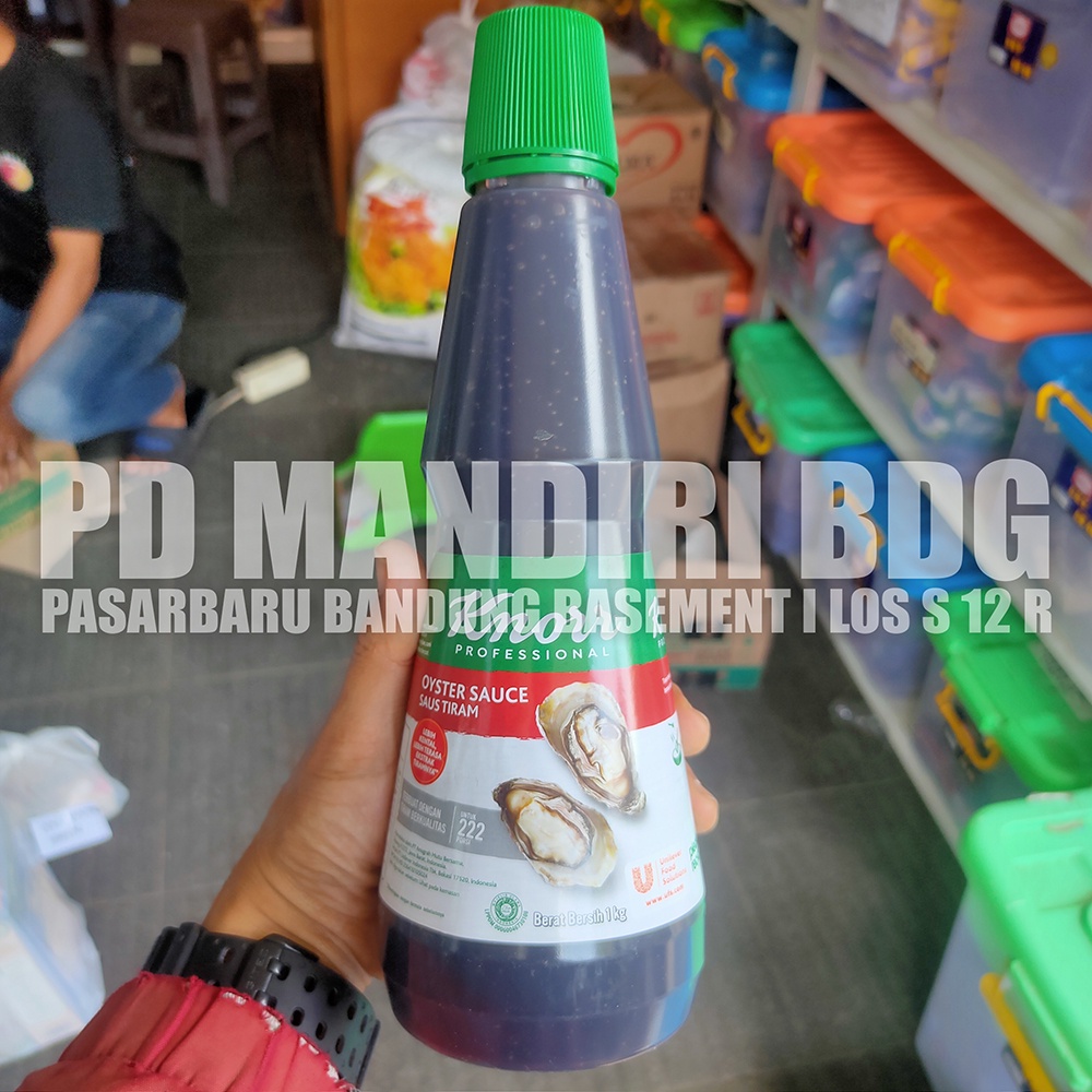 

KNORR OYSTER SAUCE 1 KG