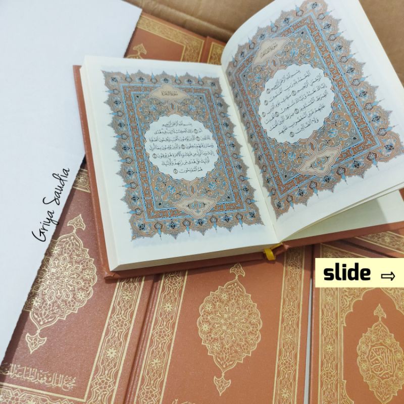 MUSHAF AL QURAN MADINAH TANGGUNG  WASATH Q3 UKURAN 12×17 ORIGINAL MUJAMMA'MALIK FAHD