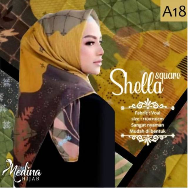 Square Hijab by Medina hijab