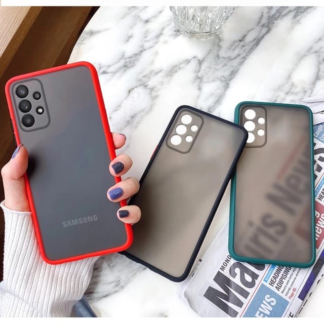 CASE MATTE SAMSUNG GALAXY A52 TRANSPARAN FUZE MACARON MY CHOICE - FA