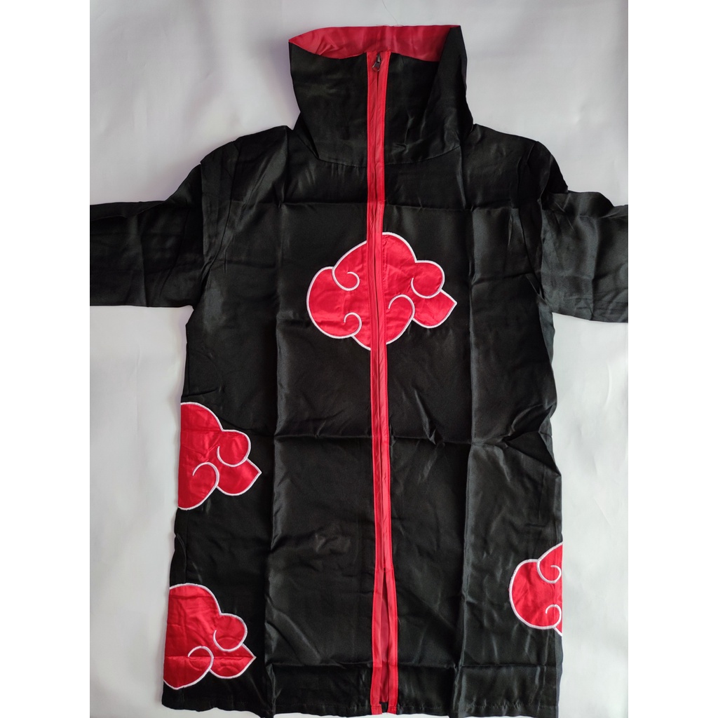 Kostum Akatsuki Naruto Itachi Uchiha Jubah Baju Anime Cosplay Impor