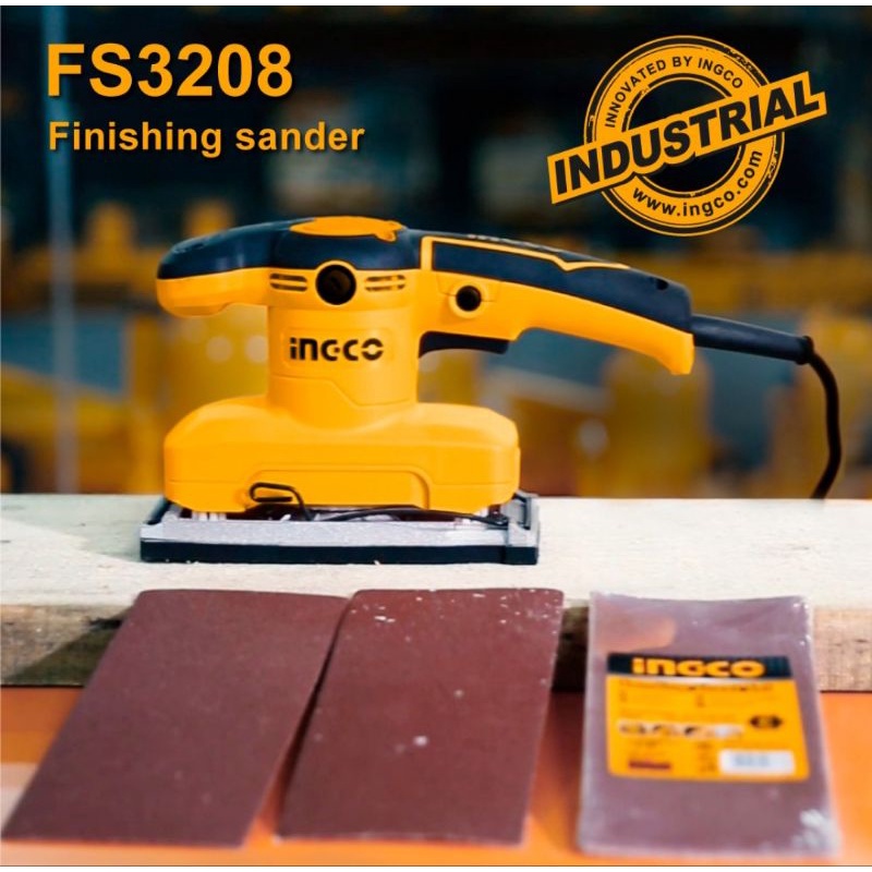 MESIN AMPLAS SANDER PERSEGI PANJANG INGCO FS3208