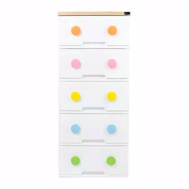 LEMARI PLASTIK ROVEGA LEMARI SUSUN RAK PLASTIK RAK SUSUN LEMARI PAKAIAN DRAWER LEMARI BAYI